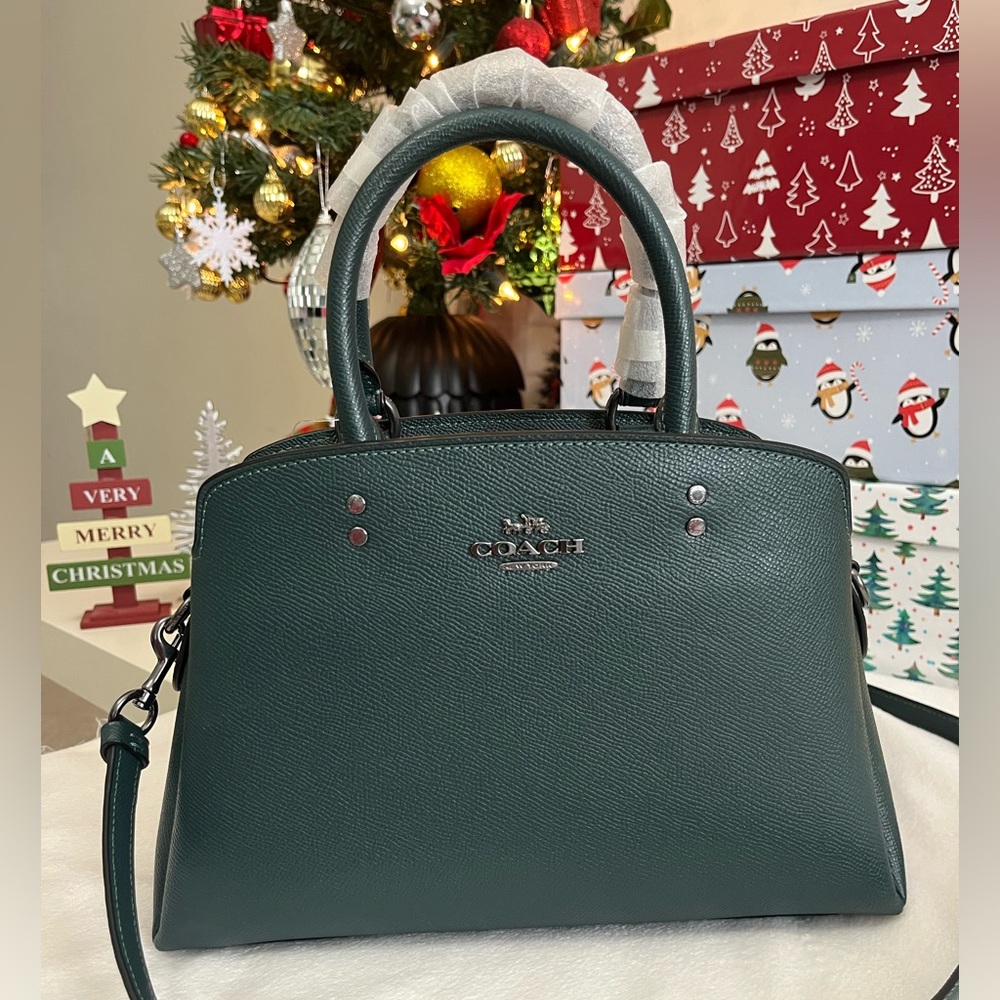 ‼️SOLD‼️COACH MINI LILLIE CARRYALL - Picture 2 of 10